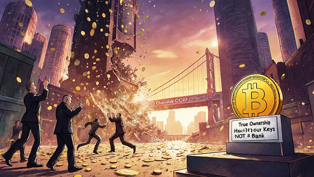 A WBTC tower collapses as institutions cheer, while retail users escape toward a new trustless bridge.