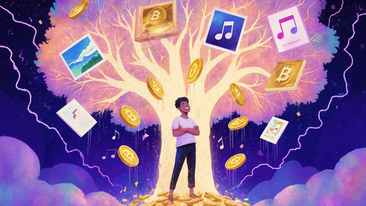 Benefits of NFT Royalties for Artists: How Blockchain Lets Creators Earn Forever