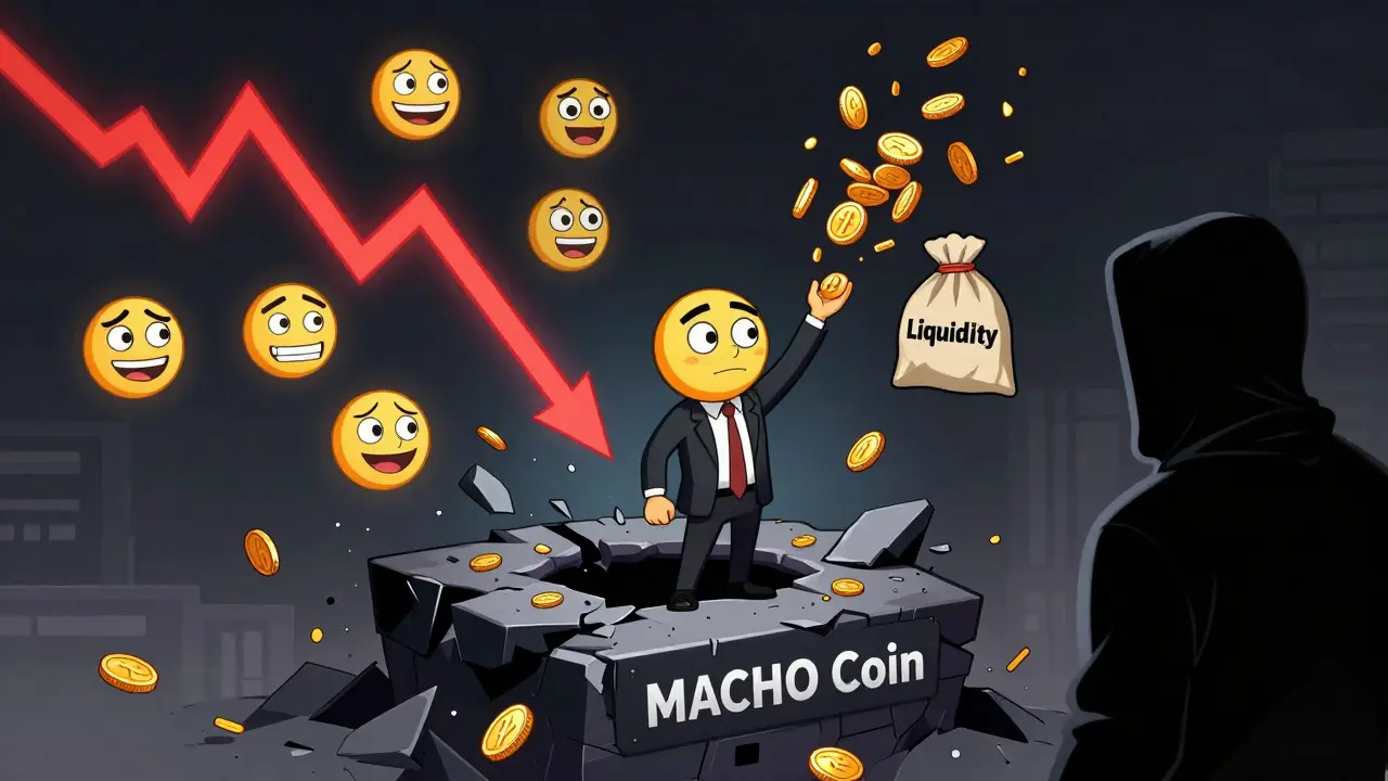 What is Macho (MACHO) crypto coin? The truth about this high-risk Solana meme token