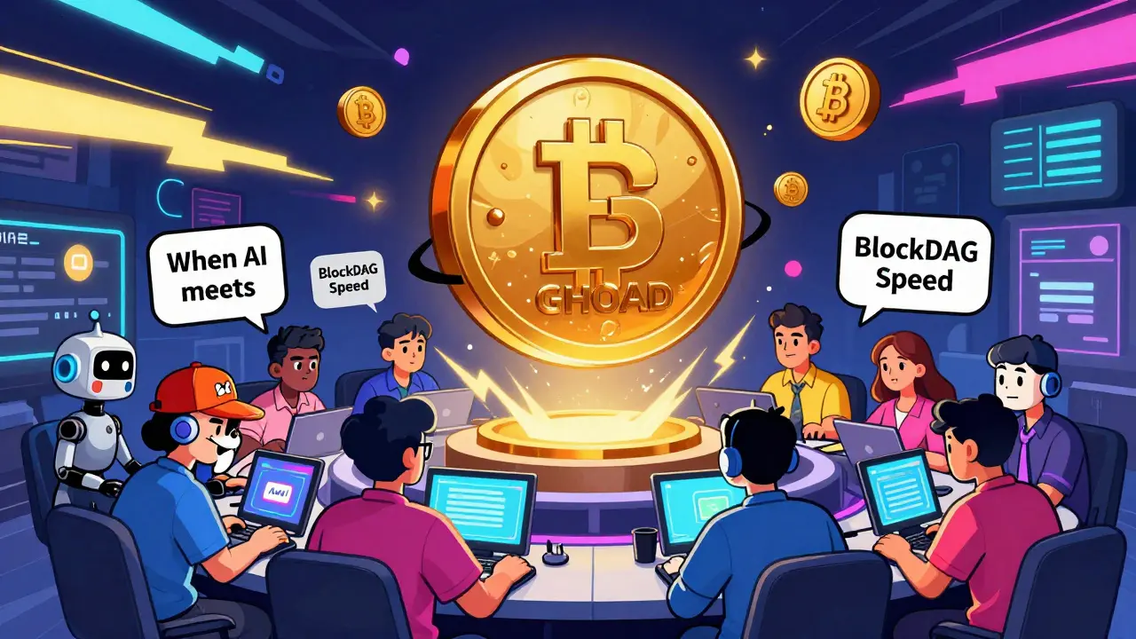 What is GHOAD (GHOAD) crypto coin? The meme and AI token on Kaspa network