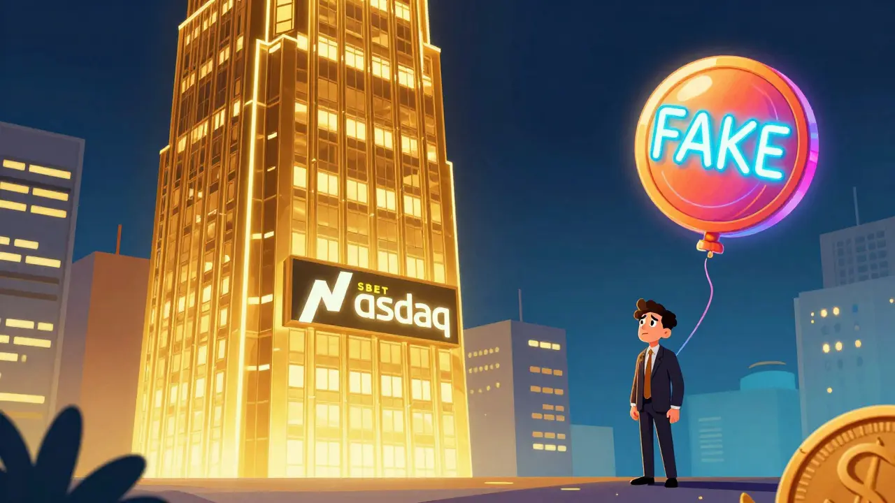 What is [Fake] Sharplink Gaming (SBET) Coin? Warning and Analysis