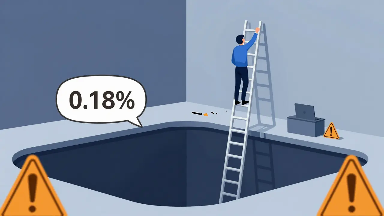Concept art showing a trader struggling with low liquidity and slippage.