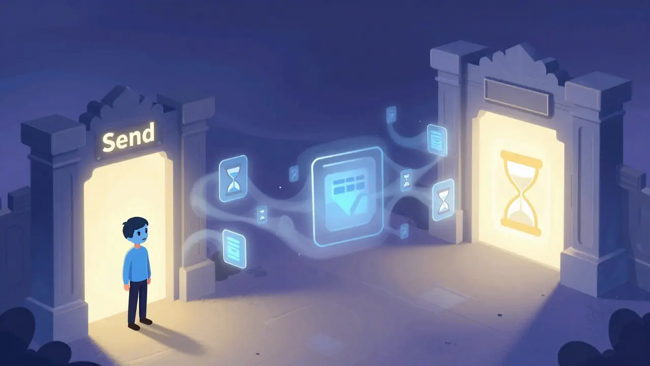 How Confirmation Time Stops Double-Spending in Blockchain