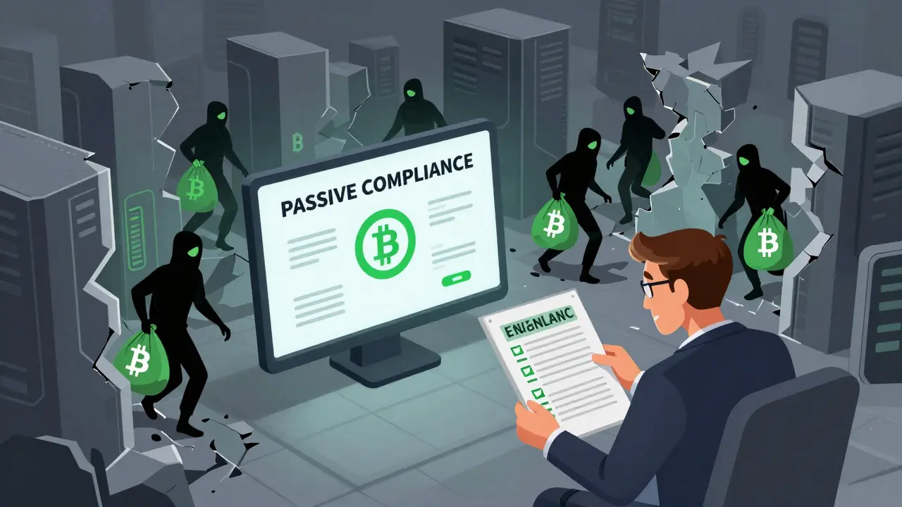Illicit funds bypassing weak crypto compliance defenses