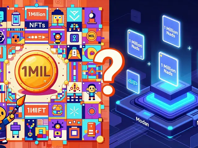 1MIL Airdrop by 1MillionNFTs: Facts, Token Details & Monad Confusion