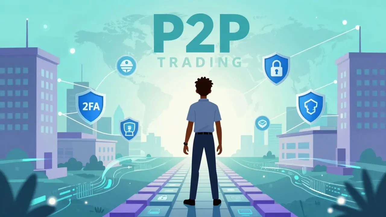 Trader on digital path toward secure future financial landscape