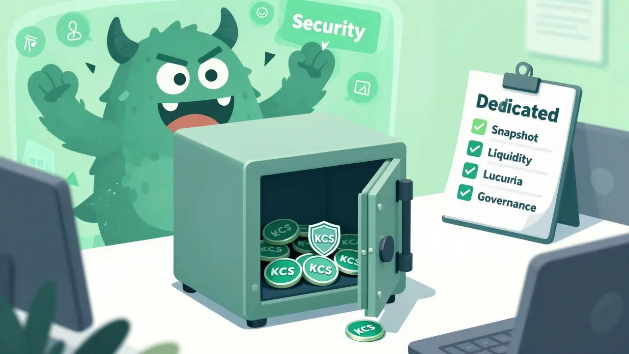 Secure wallet protecting assets from phishing attempts
