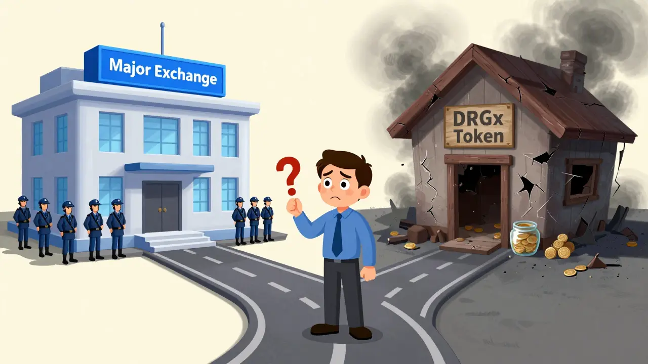 DRGx Review: Is It a Safe Exchange or Just a Low-Volume Token?