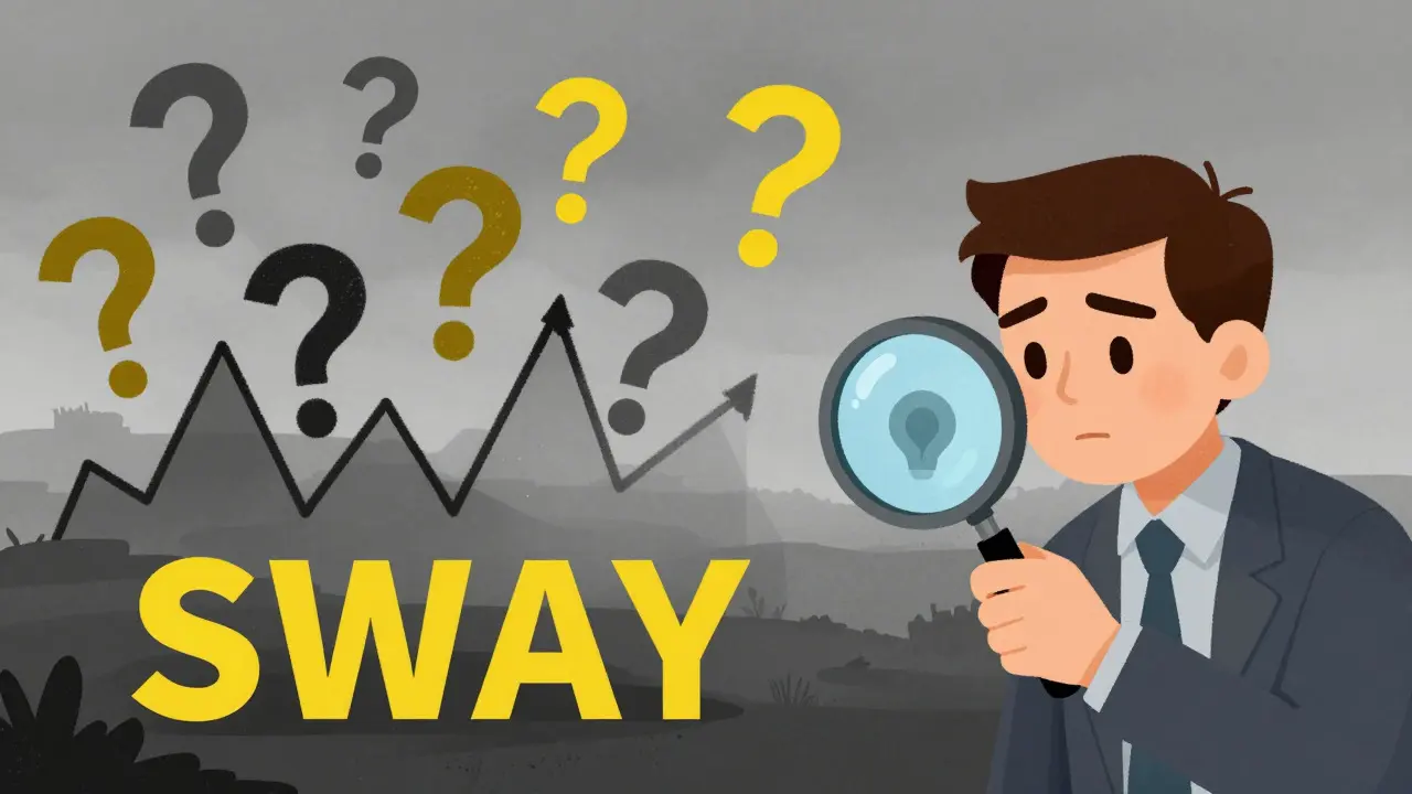 Investor analyzing volatile crypto market risks