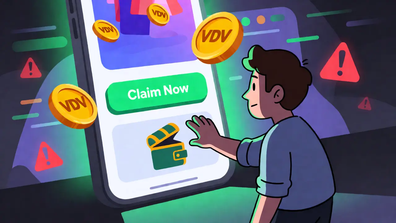 VIRVIA Airdrop Scam Alert: Is VDV Token Real?